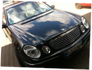 Mercedes E500  Auspuffanlage